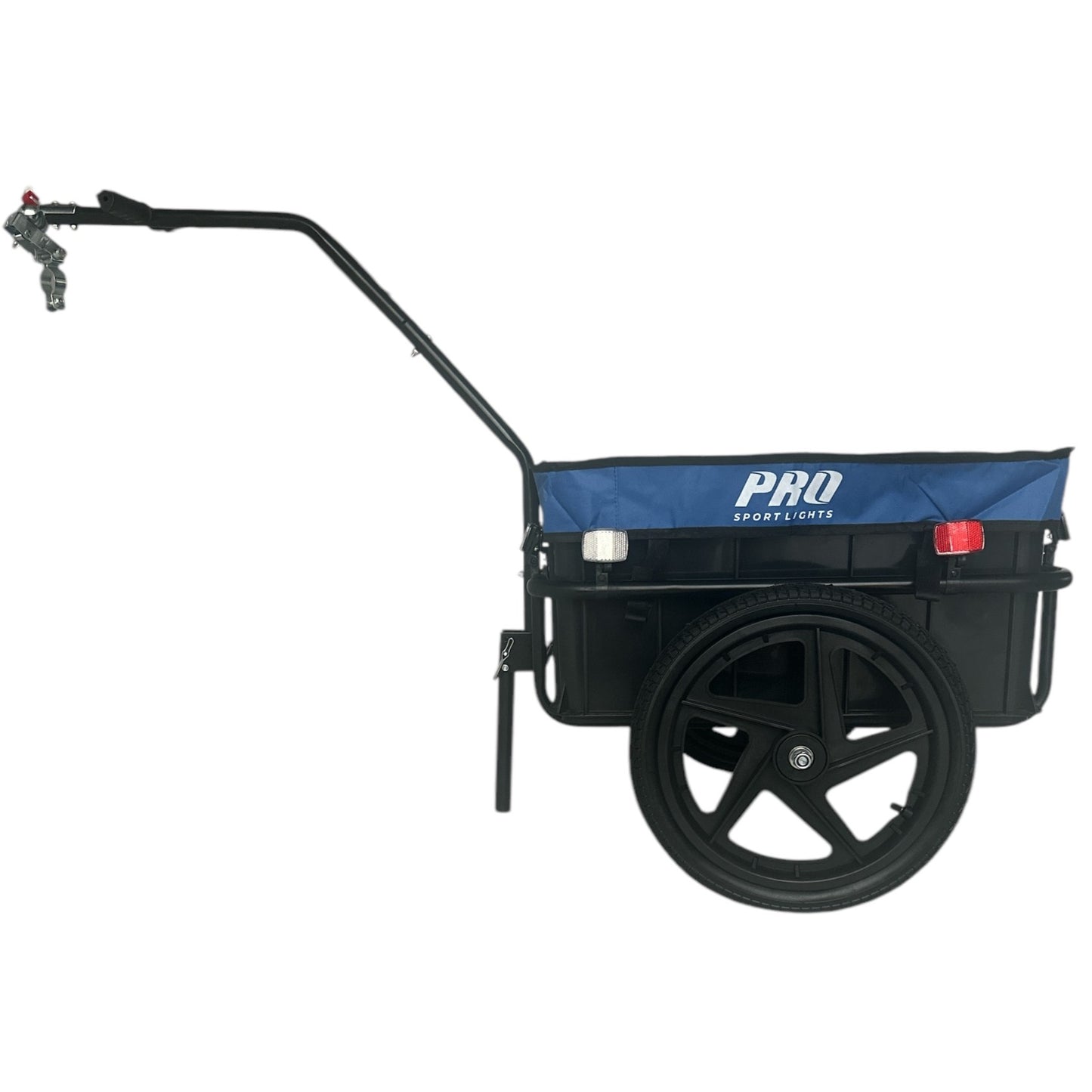 Fietskar Bolderkar 70L Fiets Aanhanger Met Krat Trolley + Reflectoren - Blauw - Waterdicht kopen online