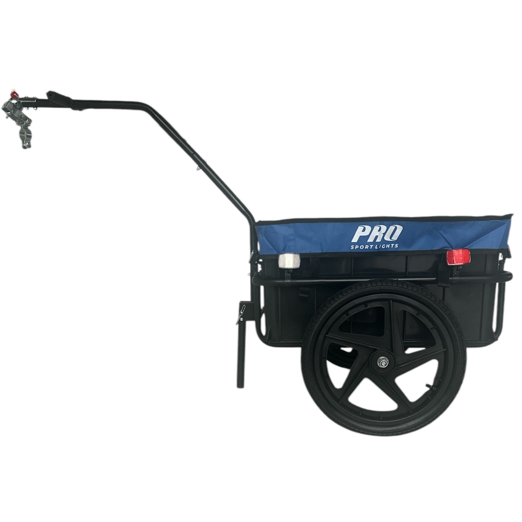 Fietskar Bolderkar 70L Fiets Aanhanger Met Krat Trolley + Reflectoren - Blauw - Waterdicht kopen online