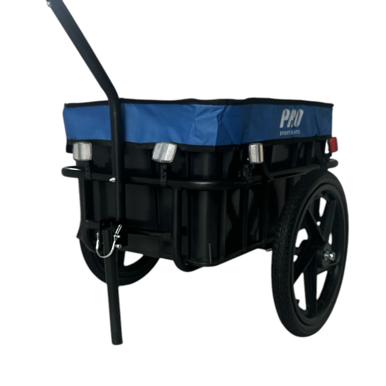 Fietskar Bolderkar 70L Fiets Aanhanger Met Krat Trolley + Reflectoren - Blauw - Waterdicht kopen online