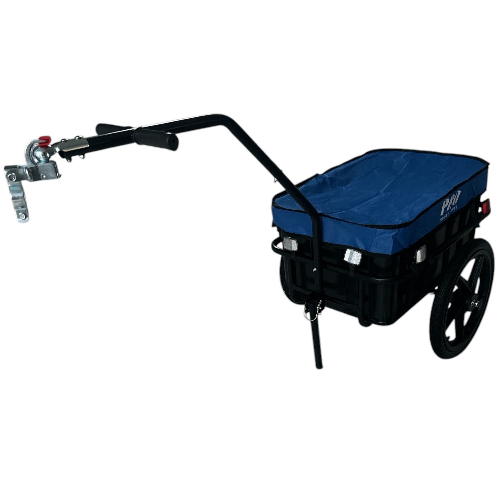 Fietskar Bolderkar 70L Fiets Aanhanger Met Krat Trolley + Reflectoren - Blauw - Waterdicht kopen online