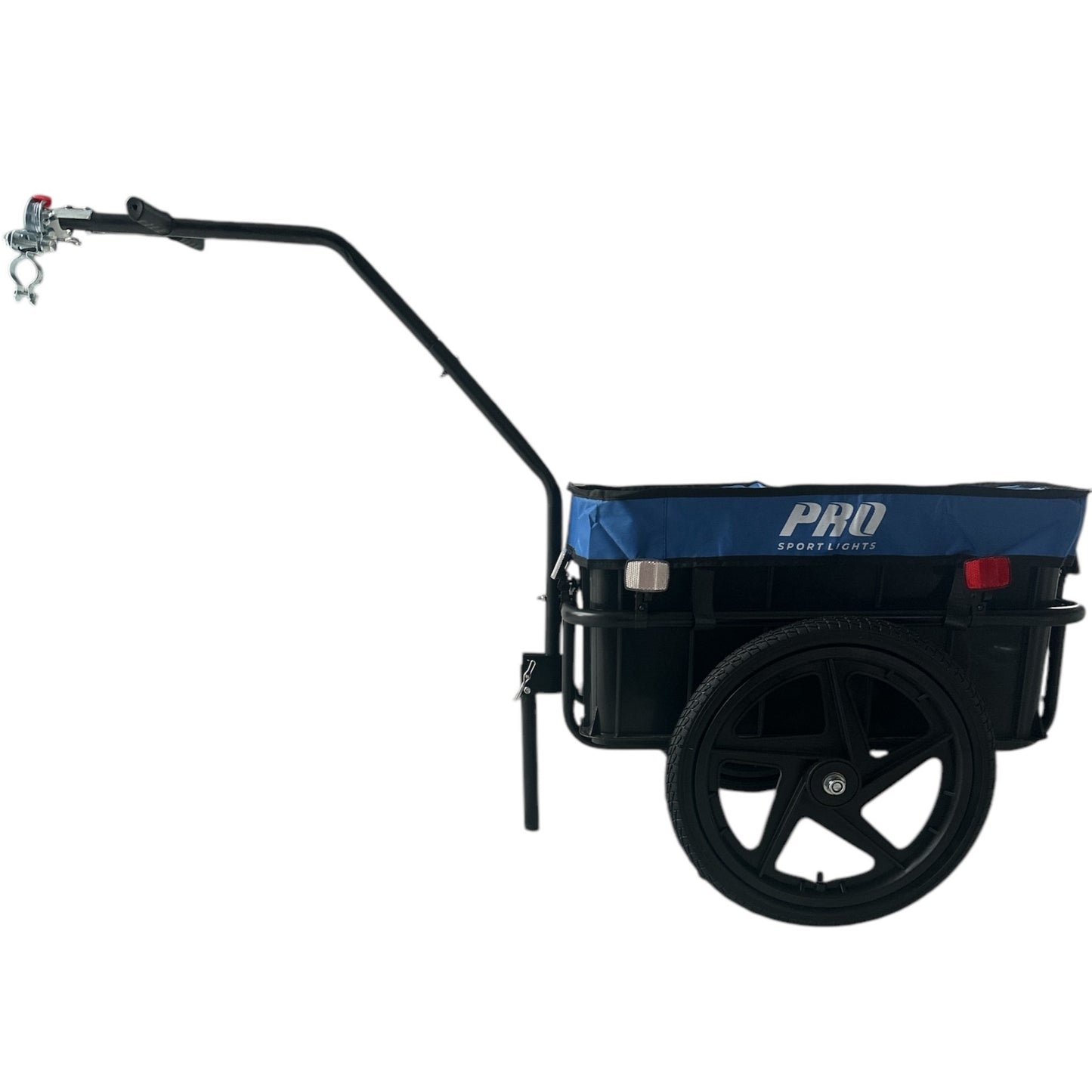 Fietskar Bolderkar 70L Fiets Aanhanger Met Krat Trolley + Reflectoren - Blauw - Waterdicht kopen online