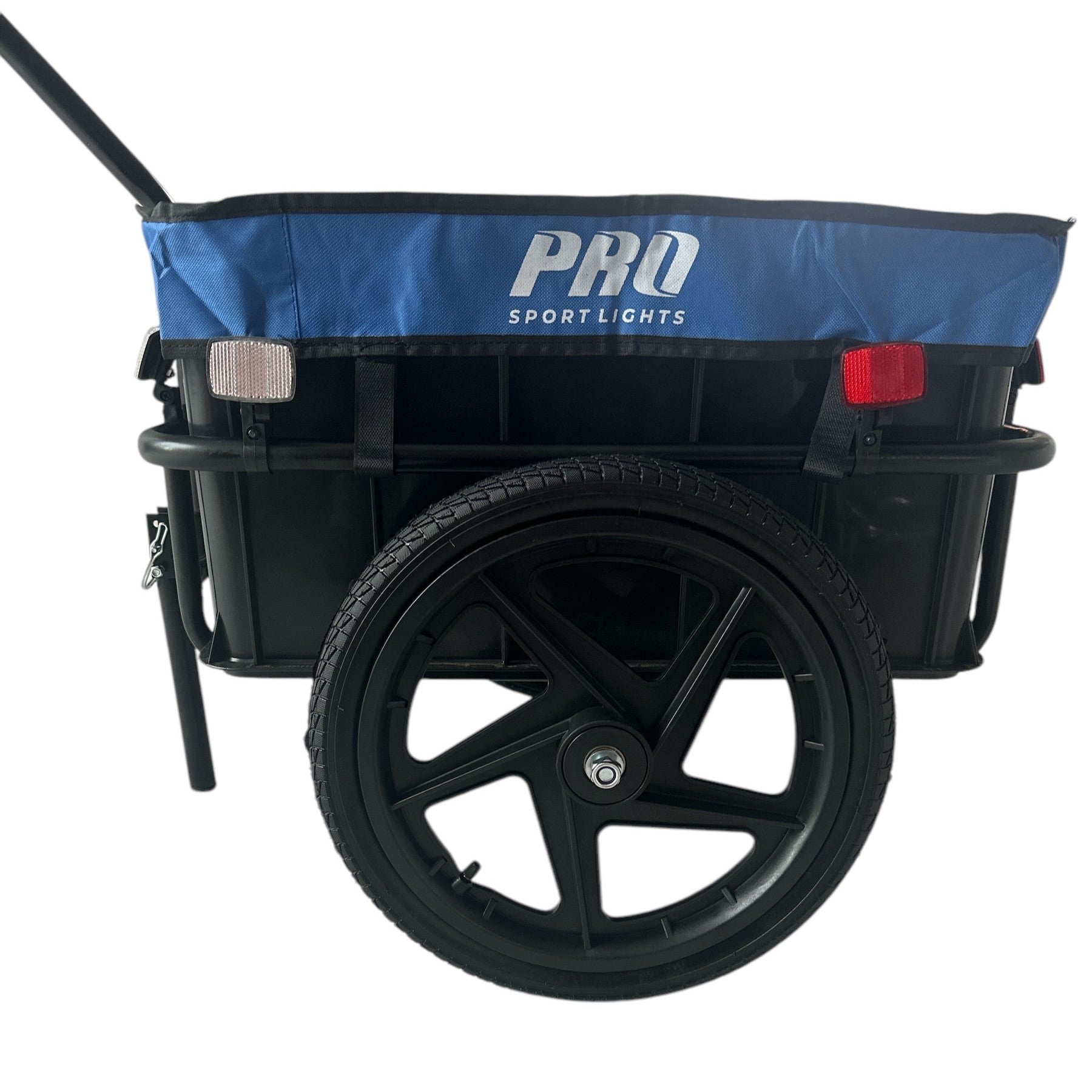 Fietskar Bolderkar 70L Fiets Aanhanger Met Krat Trolley + Reflectoren - Blauw - Waterdicht kopen online