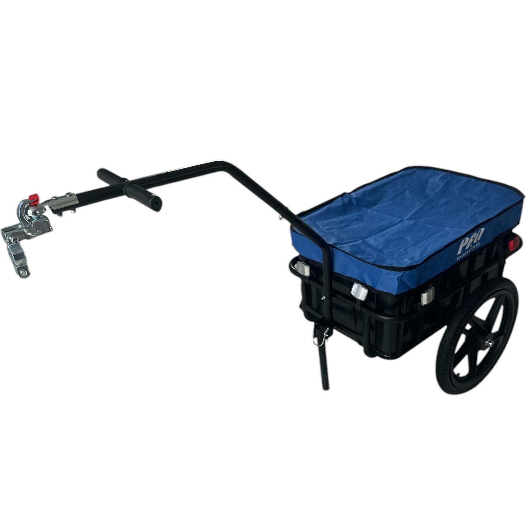 Fietskar Bolderkar 70L Fiets Aanhanger Met Krat Trolley + Reflectoren - Blauw - Waterdicht kopen online