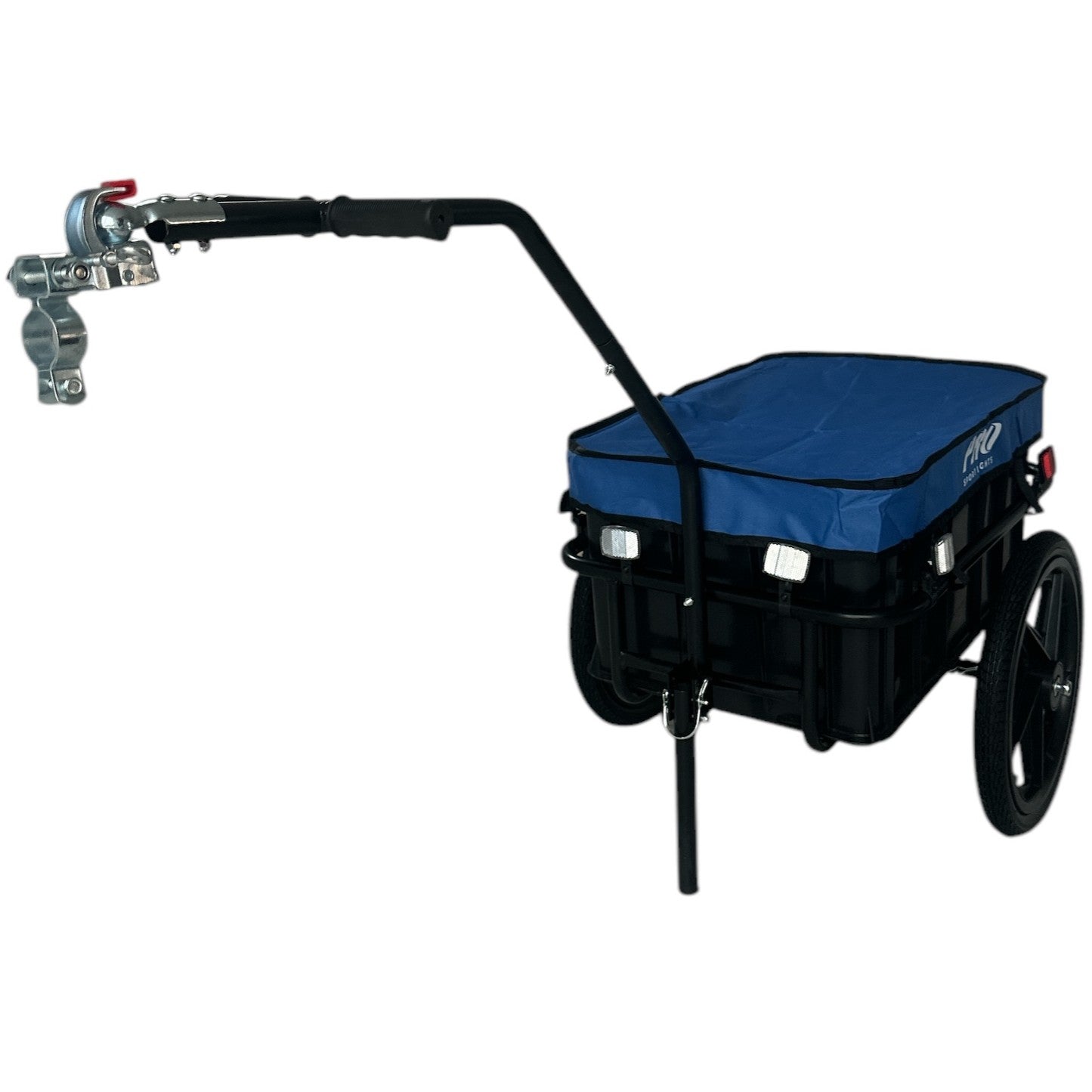 Fietskar Bolderkar 70L Fiets Aanhanger Met Krat Trolley + Reflectoren - Blauw - Waterdicht kopen online