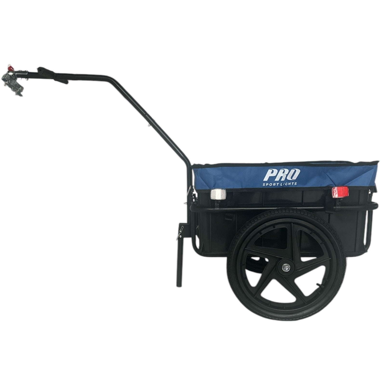 Fietskar Bolderkar 70L Fiets Aanhanger Met Krat Trolley + Reflectoren - Blauw - Waterdicht kopen online