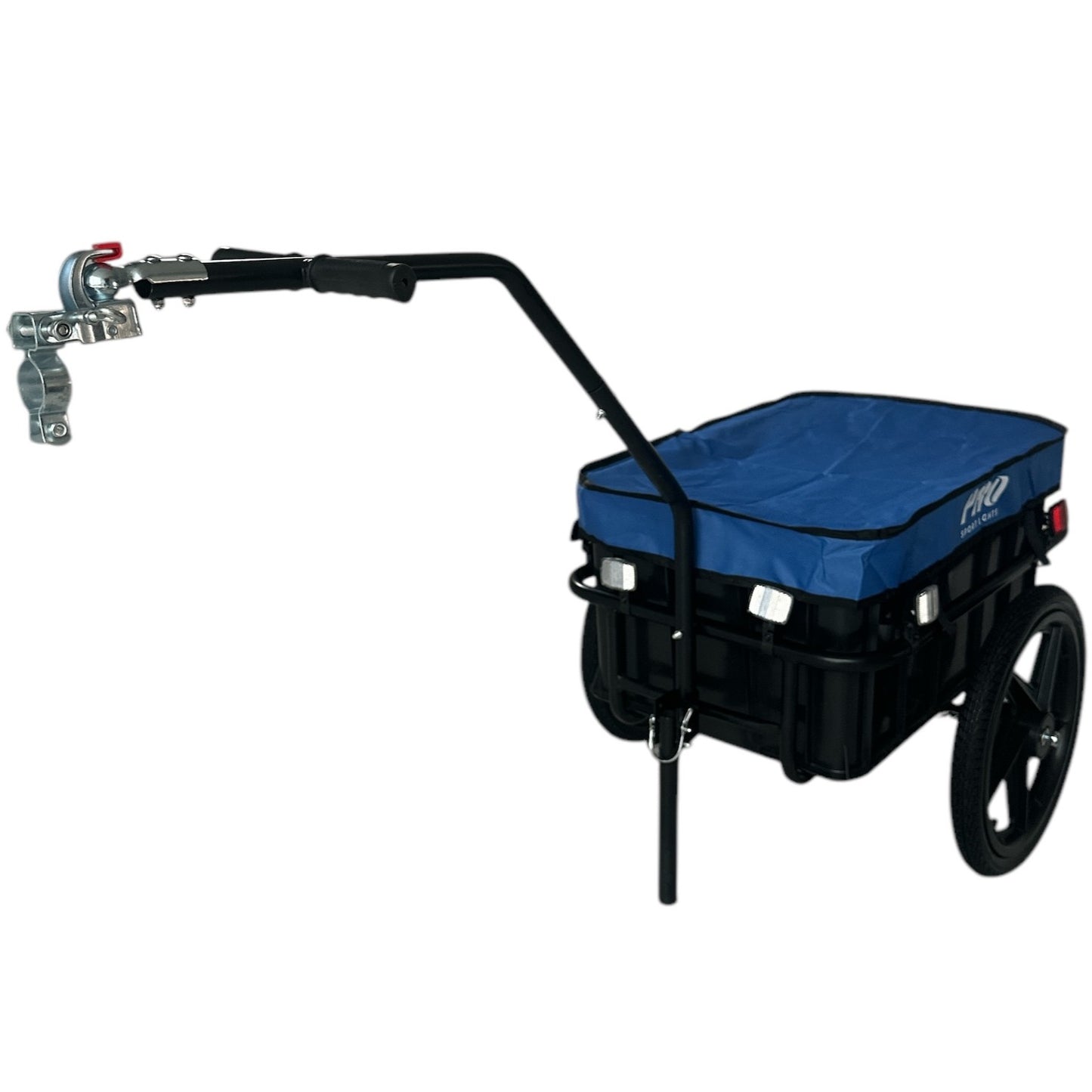 Fietskar Bolderkar 70L Fiets Aanhanger Met Krat Trolley + Reflectoren - Blauw - Waterdicht kopen online