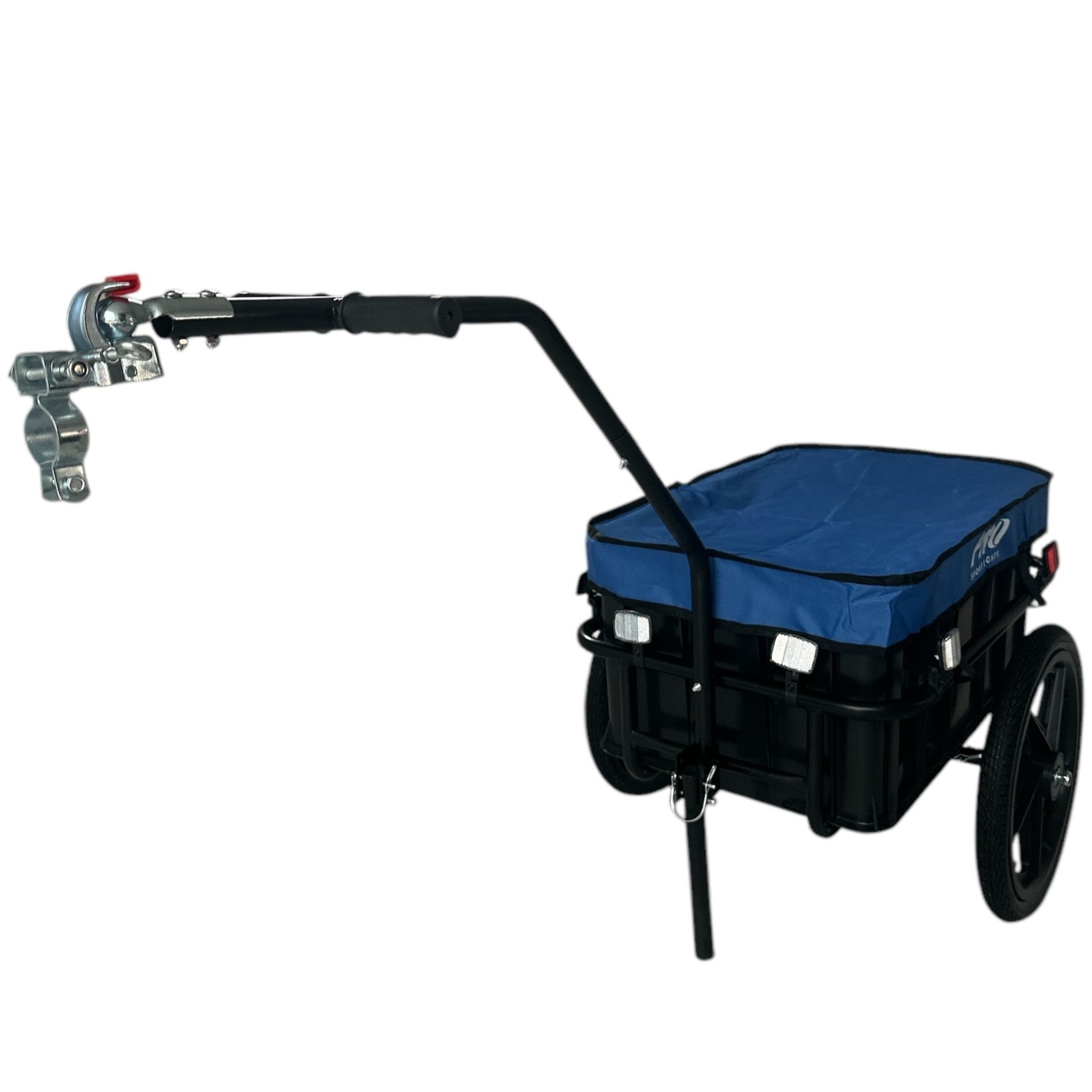 Fietskar Bolderkar 70L Fiets Aanhanger Met Krat Trolley + Reflectoren - Blauw - Waterdicht kopen online