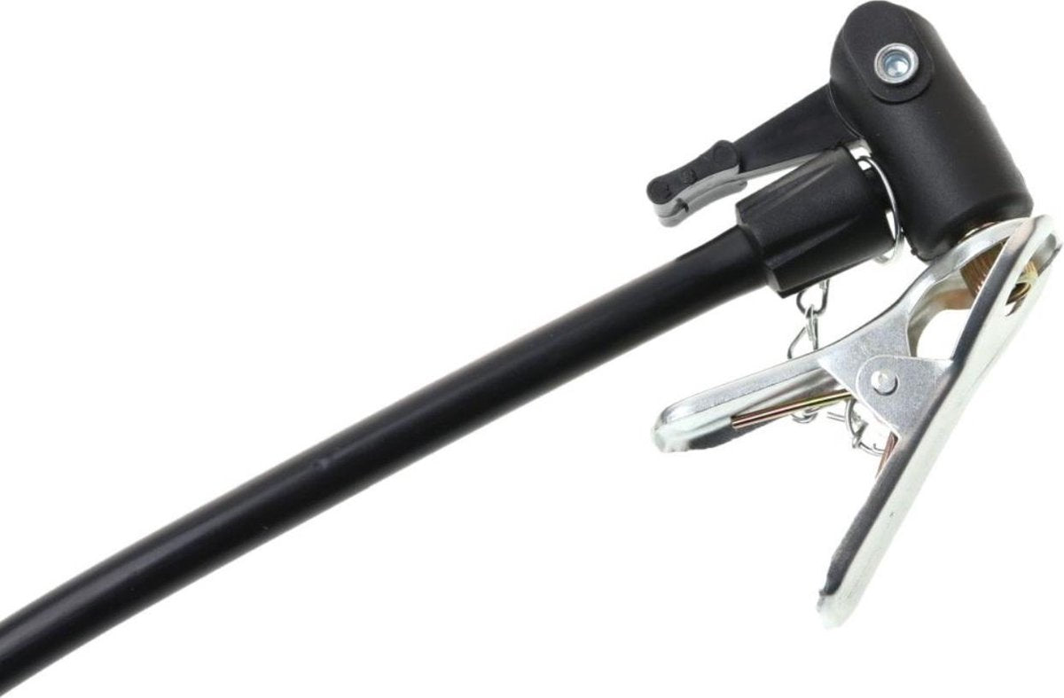Benson Fietspomp met Manometer - 11 Bar - Zwart