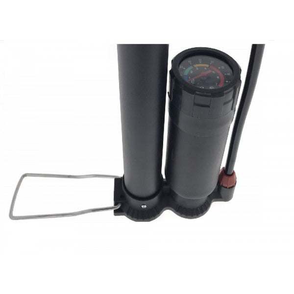 Benson fietspomp met manometer - alle ventielen