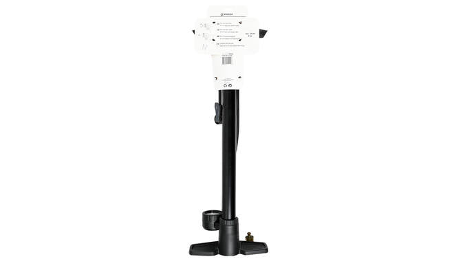 Fietspomp met Manometer 8 Bar Vloerpomp Zwart kopen
