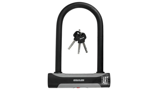 Stahlex Fietsslot Beugelslot 448 ART4 180 x 245 mm Zwart
