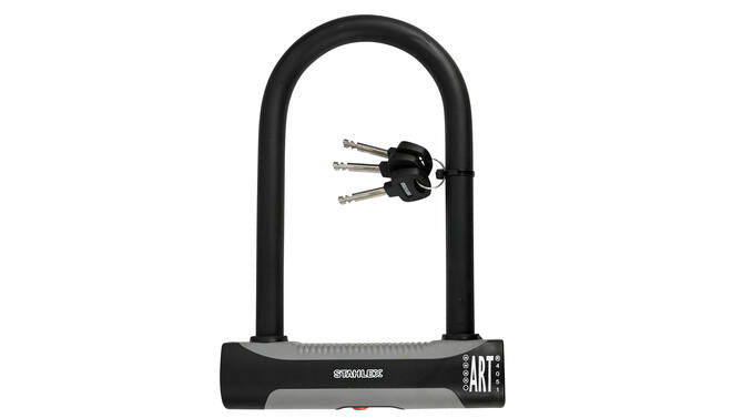 Stahlex Fietsslot Beugelslot 448 ART4 180 x 245 mm Zwart