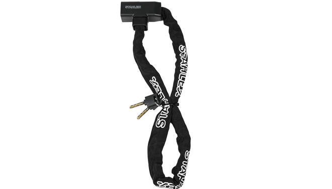 Fietsslot Ketting Ø 6 x 1000 mm Zwart Stahlex