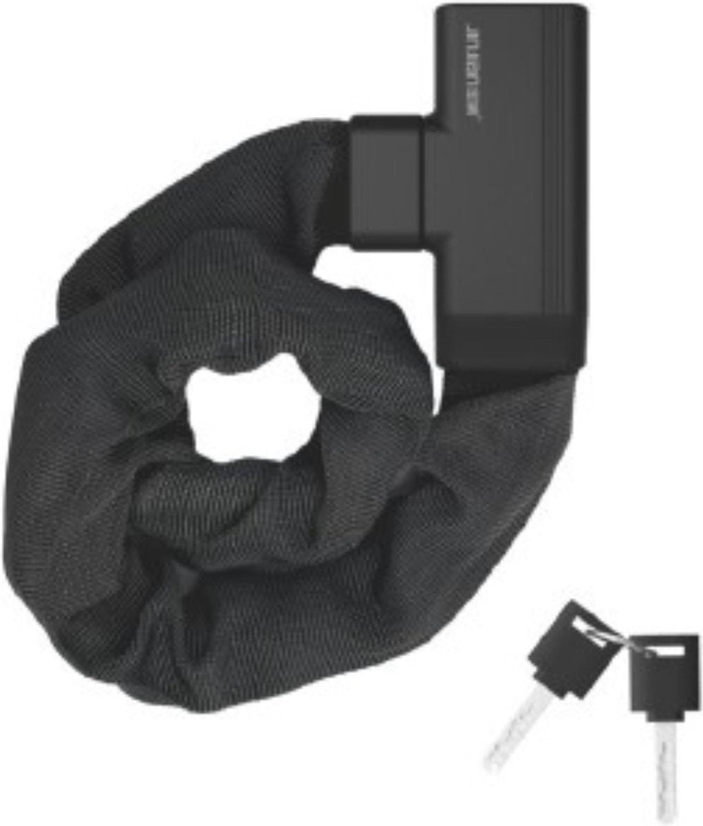 Fietsslot Ketting Ø 6 x 1000 mm Zwart Stahlex