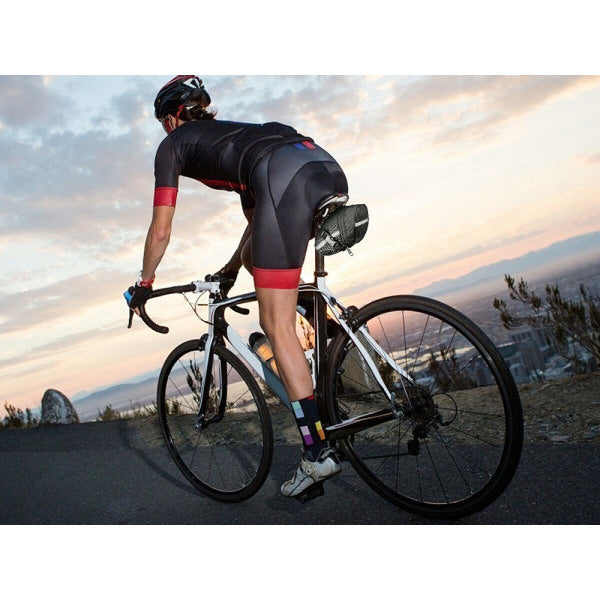 Fietstas Zadeltas 1,2 Liter Zwart Mountainbike/Racefiets kopen