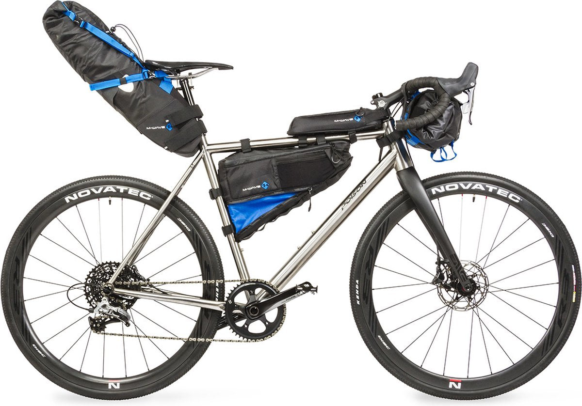 Fietstas Zadeltas Fiets 11 Liter Blauw Zwart kopen online