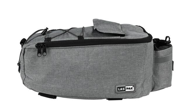 Lastpak Enkele Fietstas Koeltas 7 Liter Donkergrijs