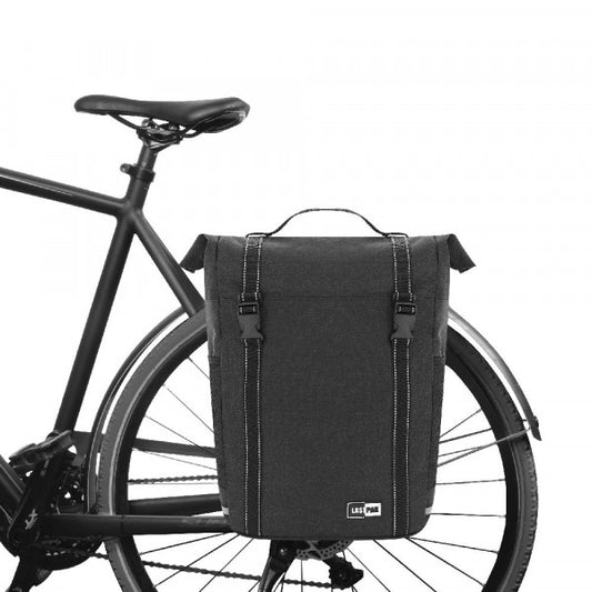 Lastpak Fietstas Enkel Waterdicht - Zwart - 15L