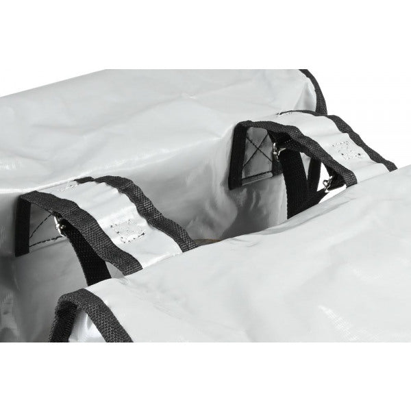 Lastpak Fietstassen Dubbel 35 Liter - Grijs