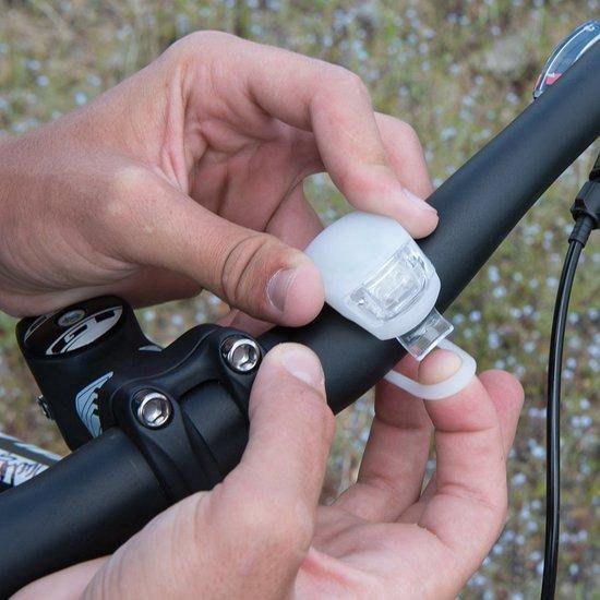 Fietsverlichting LED Voorlicht en Achterlicht - Wit Rood Fiets kopen online