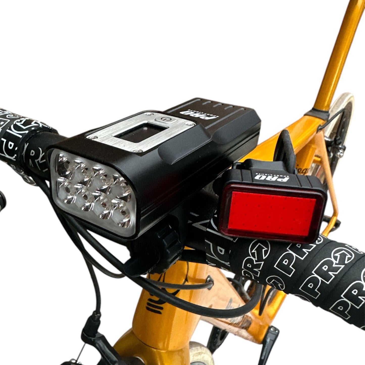 Fietsverlichting USB Oplaadbaar Koplamp en Achterlicht Fiets LED - 2000 en 125 Lumen KOPEN ONLINE