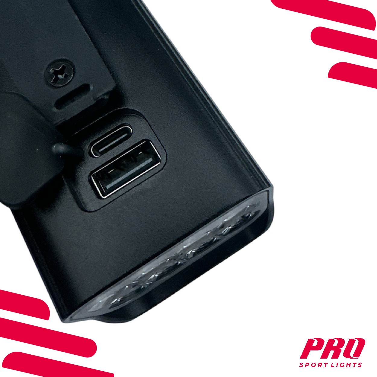 Fietsverlichting USB Oplaadbaar Koplamp en Achterlicht Fiets LED - 2000 en 125 Lumen KOPEN ONLINE