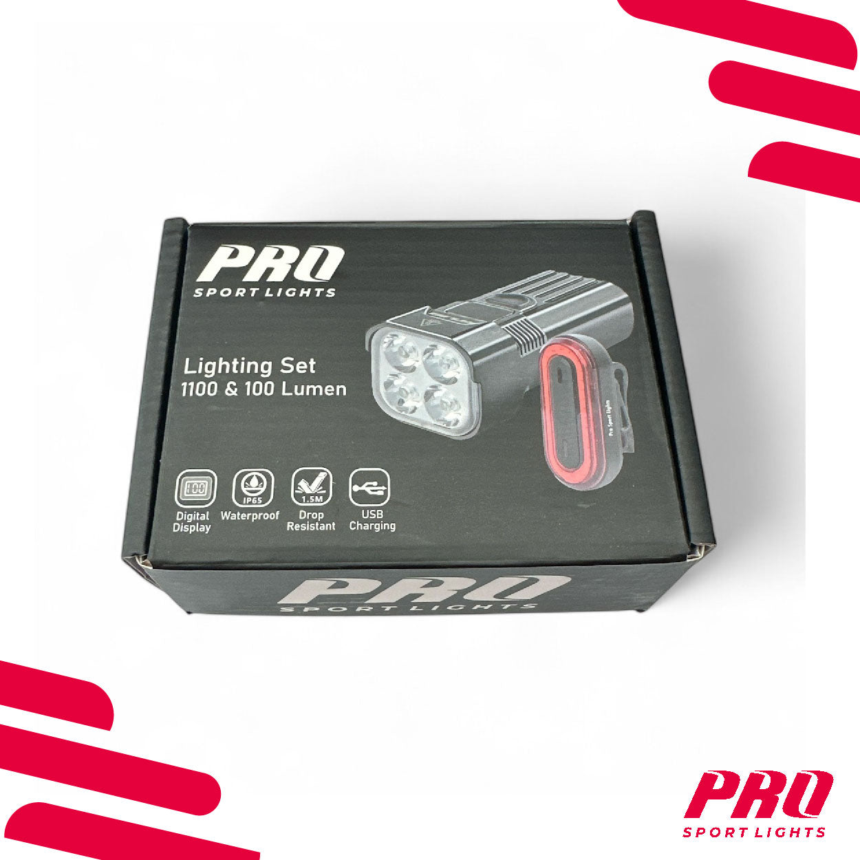 Fietsverlichting USB Oplaadbaar Koplamp en Achterlicht Fiets LED Fietslicht kopen online