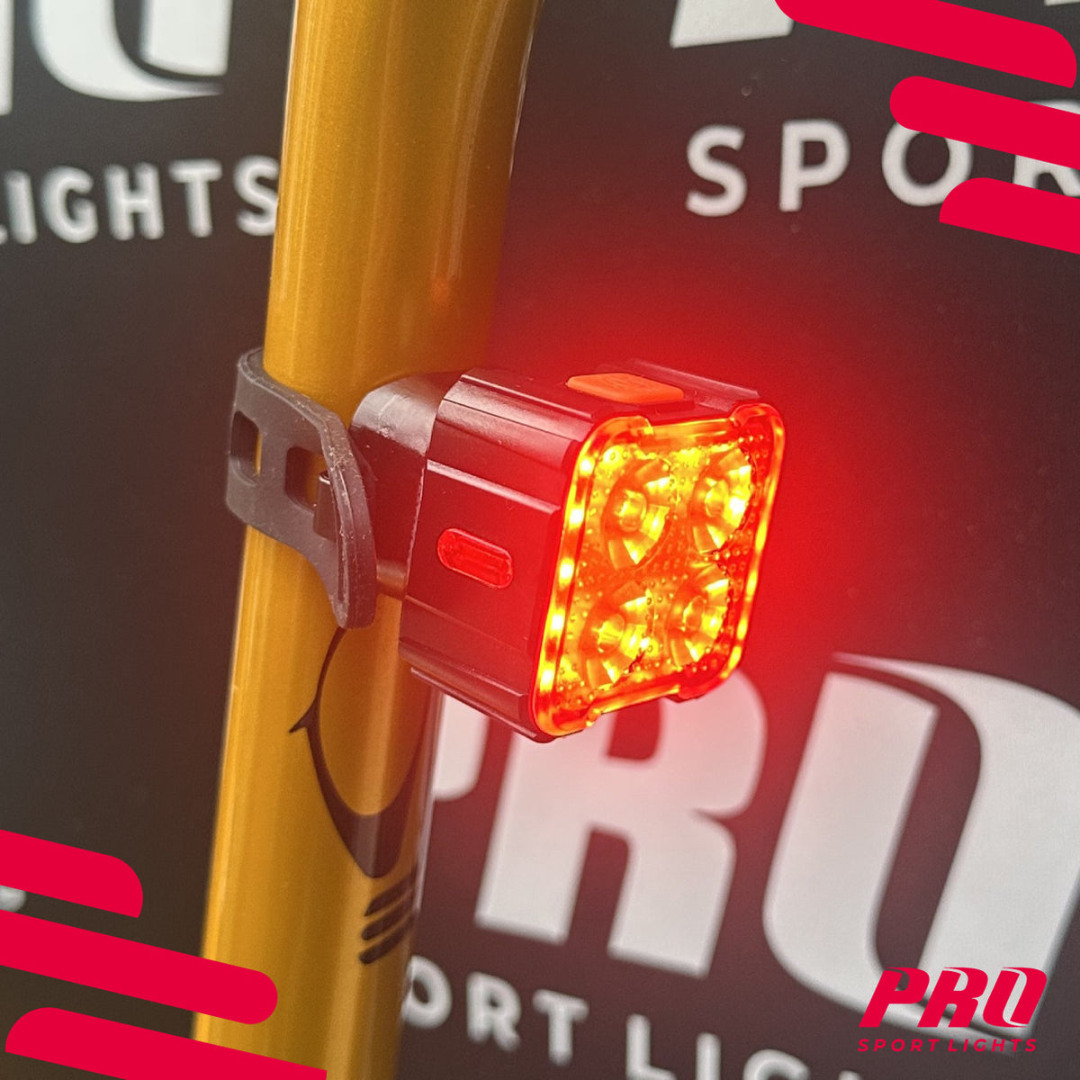 USB-opladeligt cykellygtesæt 260/40 lumen