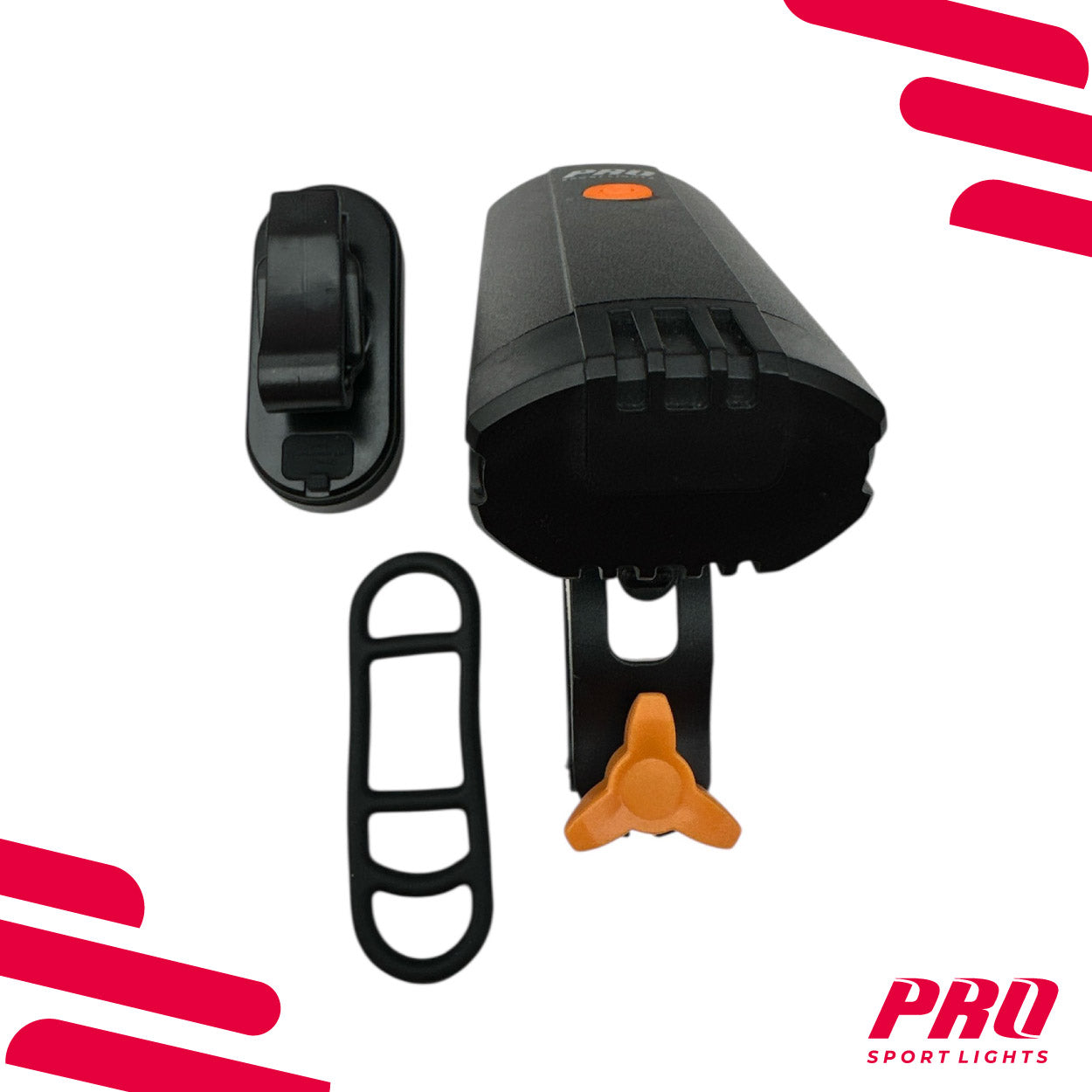 Fietsverlichtingsset Pro Sport Lights - 1200 & 100 Lumen - USB Oplaadbaar Kopen Online