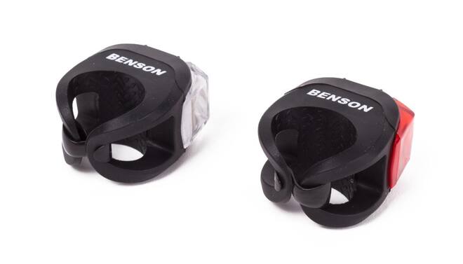 Fietsverlichtingsset Silicoon - LED Voorlicht en Achterlicht Fiets kopen online