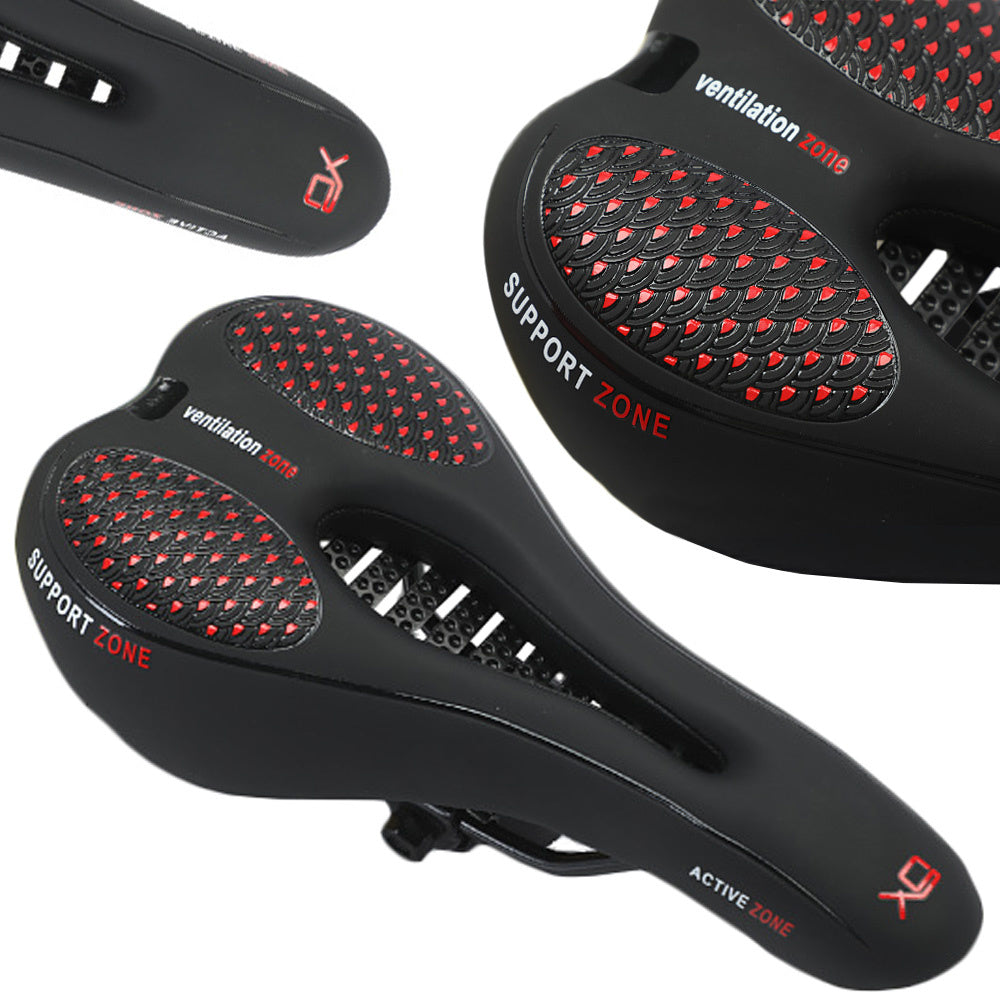 Fietszadel Heren Comfort Zachte Foam Zwart - Weerbestendig - Ergonomisch kopen online