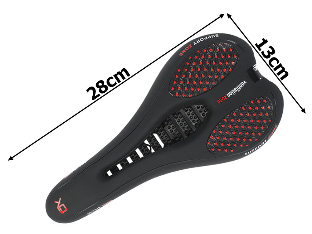 Fietszadel Heren Comfort Zachte Foam Zwart - Weerbestendig - Ergonomisch kopen online