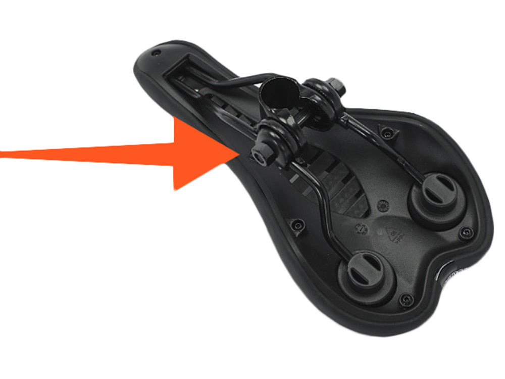 Fietszadel Heren Comfort Zachte Foam Zwart - Weerbestendig - Ergonomisch kopen online