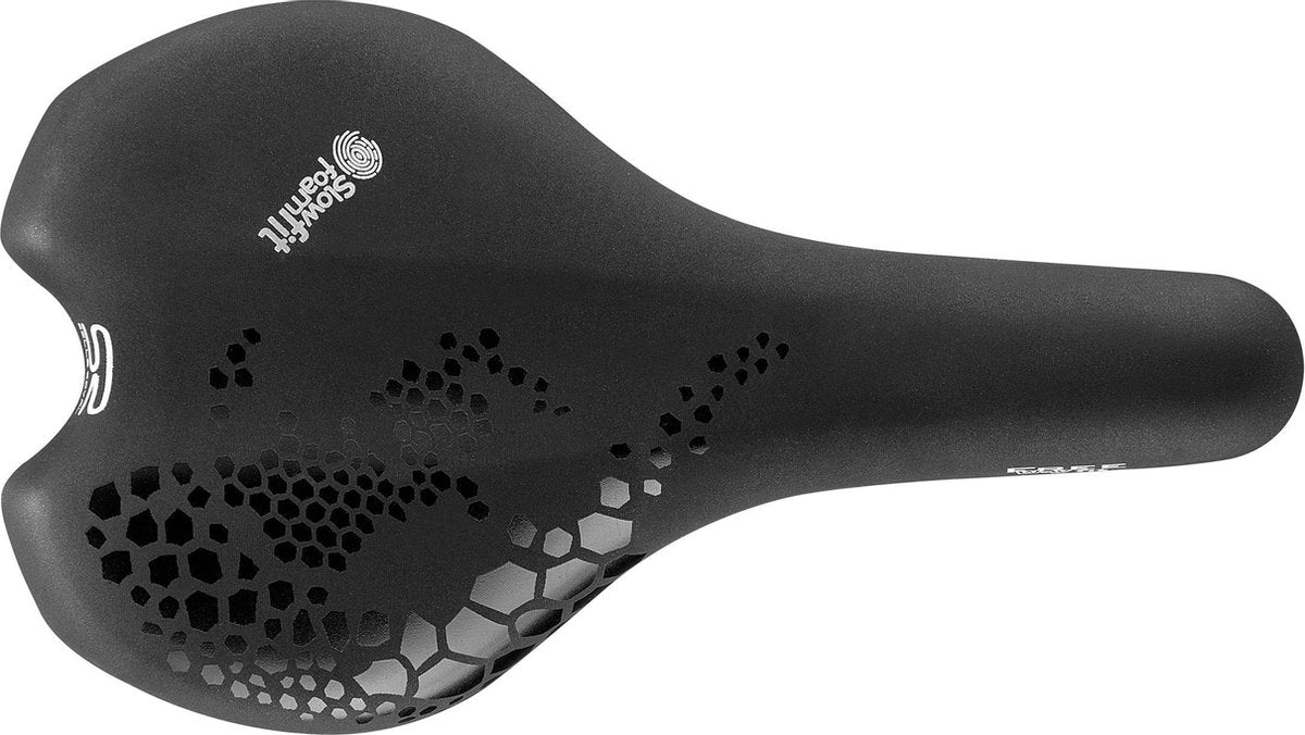 Fietszadel Selle Royal Slow Fit Foam Unisex Zwart Zadel Fiets - 280x170 mm kopen online