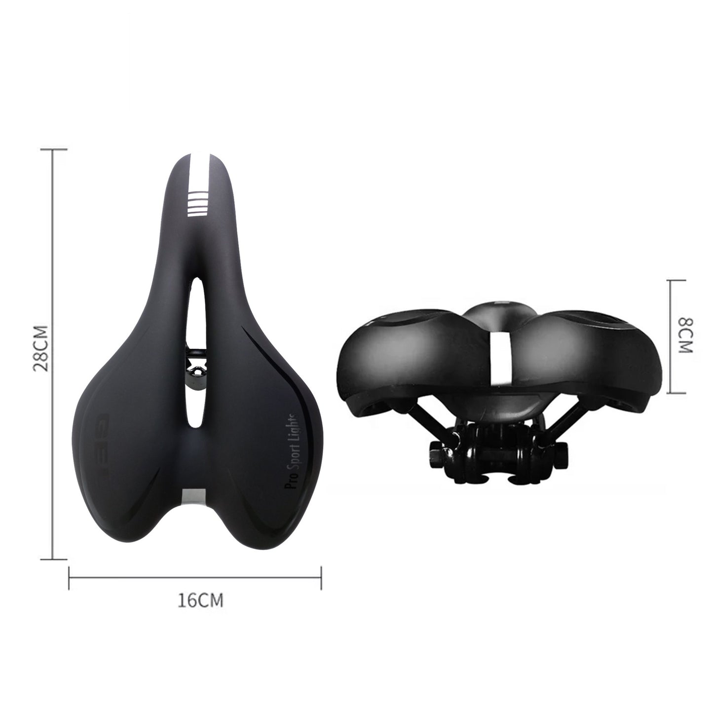 Fietszadel Unisex Selle Gel comfort Fiets Zadel Racefiets Dames Heren Royal Kopen Online