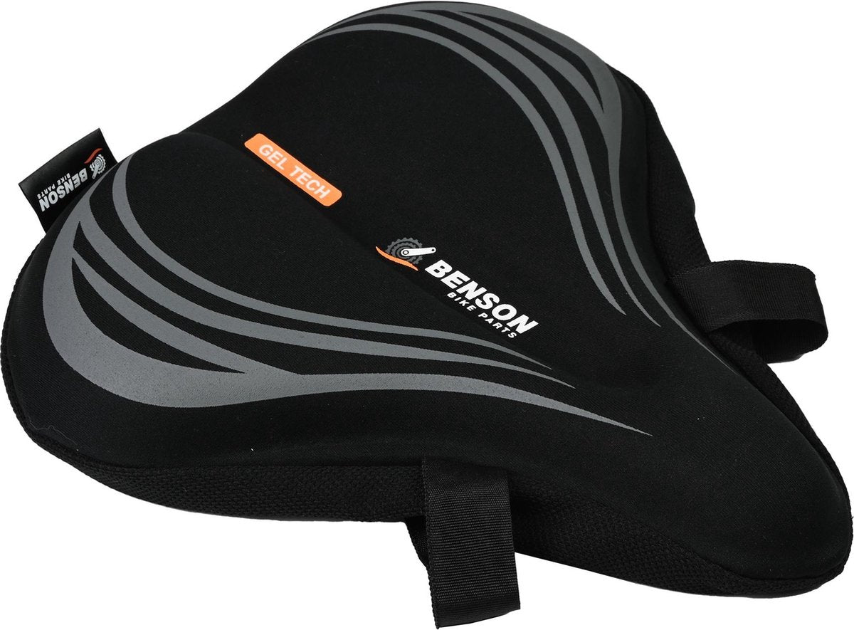 Benson Fietszadelhoes Gel Tech - Zwart - Dames/Heren