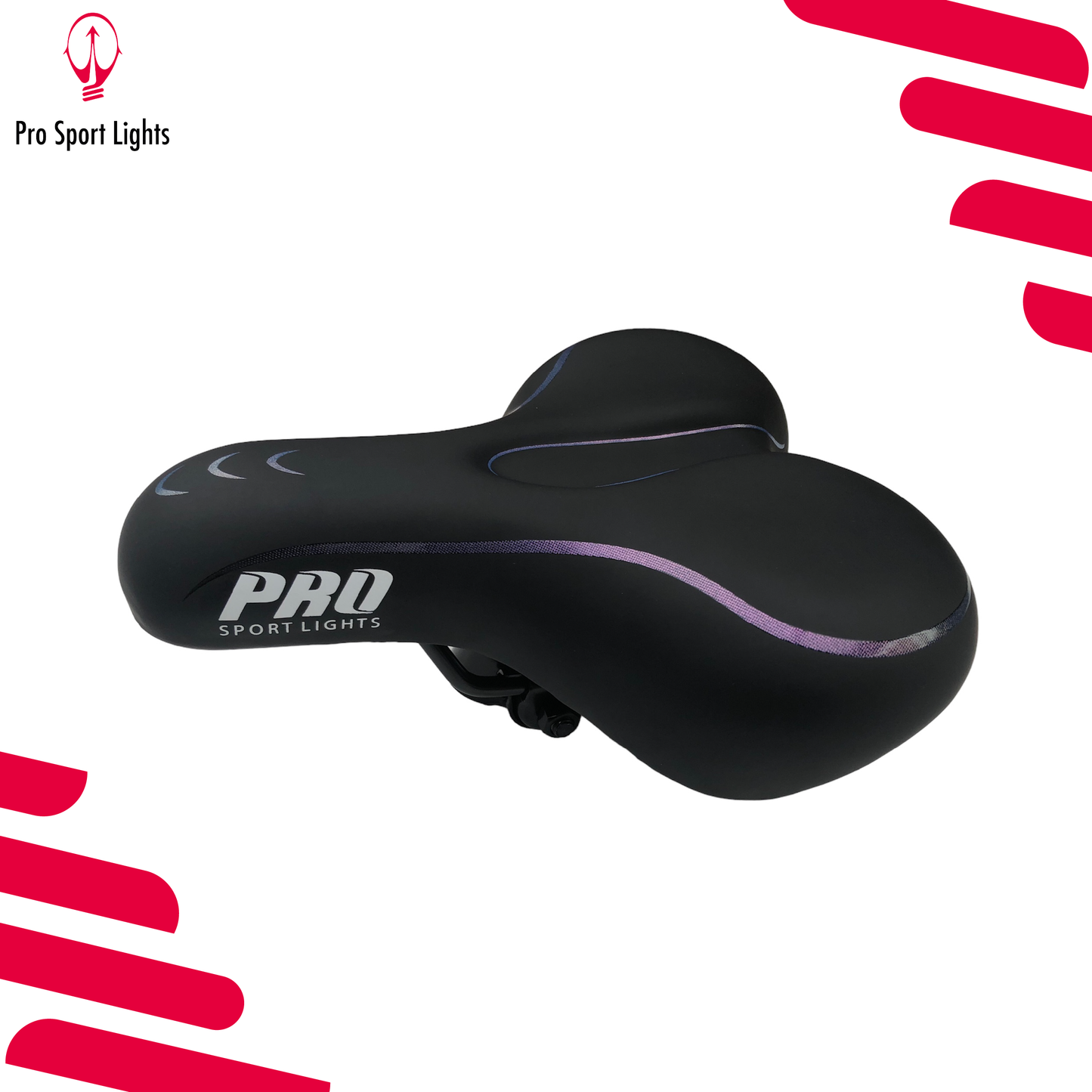Pro Sport Lights Fietszadel Dames/Heren - Royal Premium