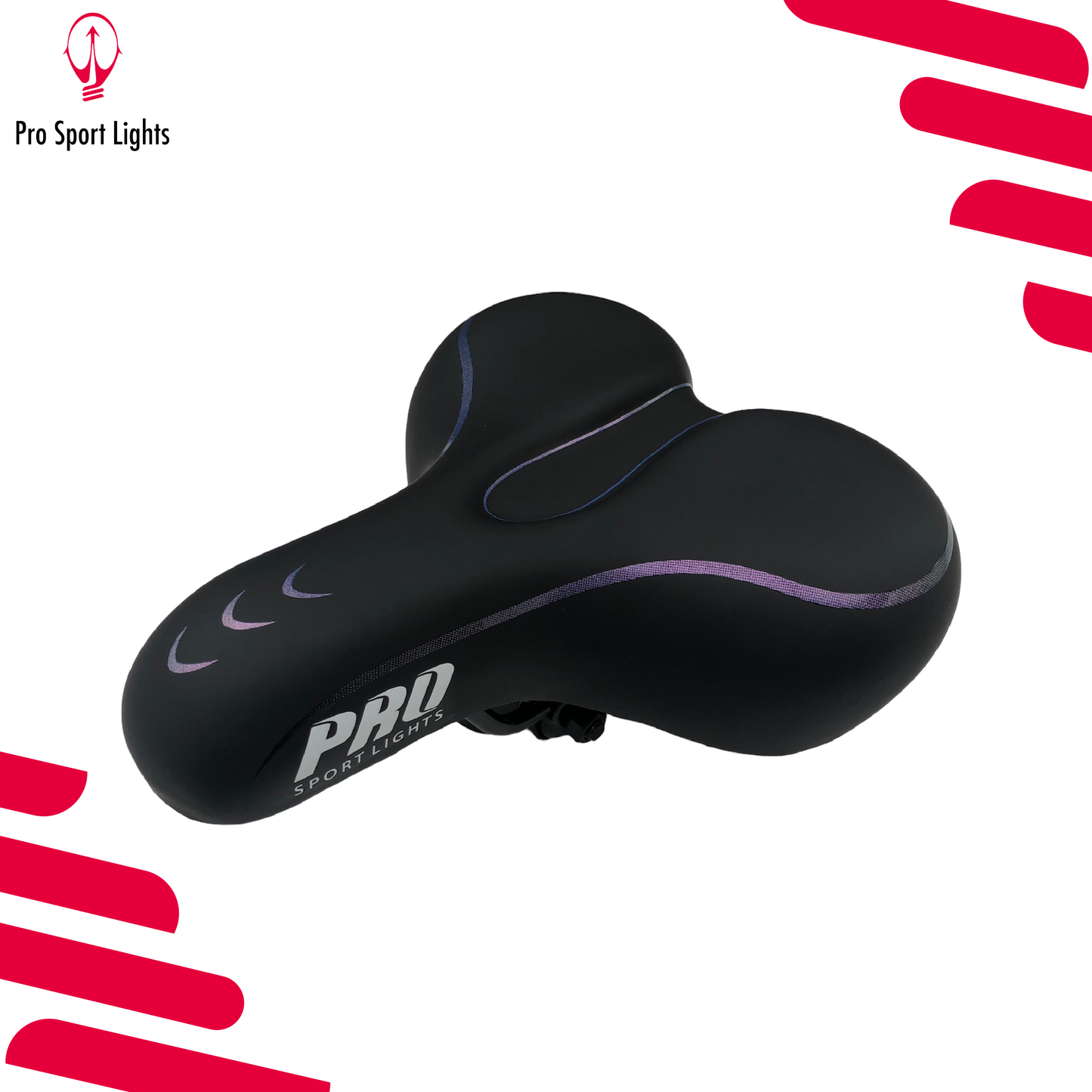 Pro Sport Lights Fietszadel Dames/Heren - Royal Premium
