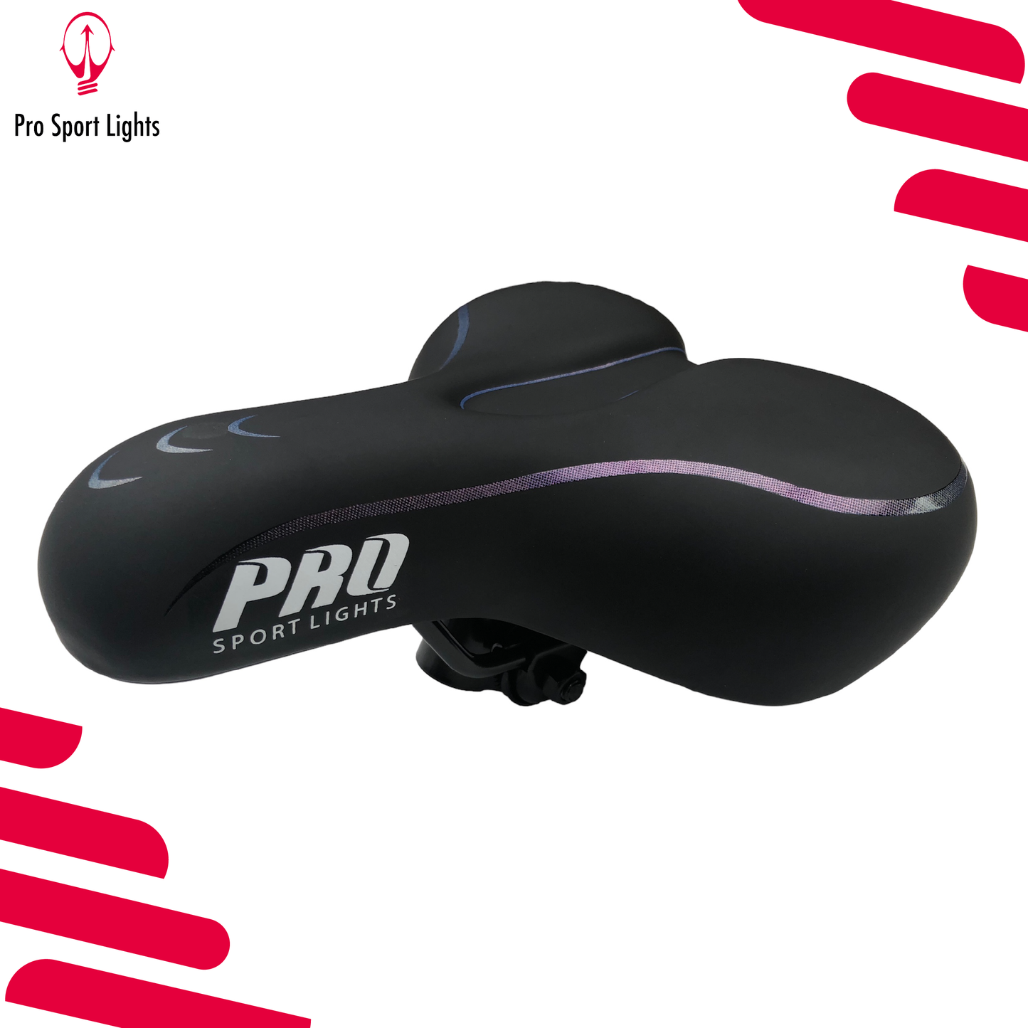 Pro Sport Lights Fietszadel Dames/Heren - Royal Premium