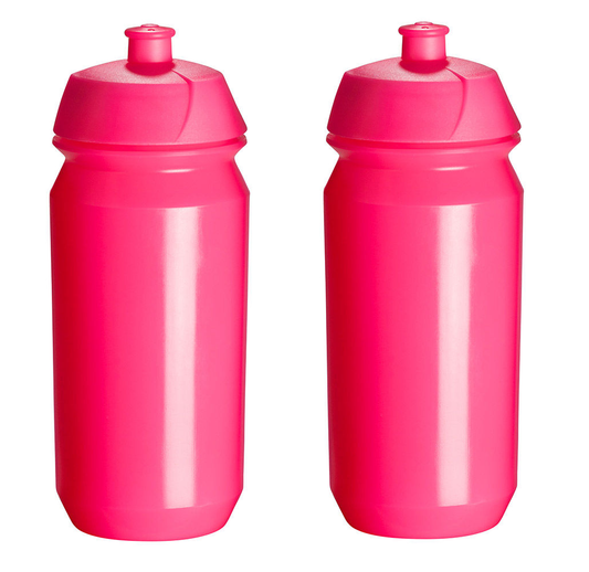 x2 Bidon Pro Sport Lights - 500 ml - Flashy Pink Roze
