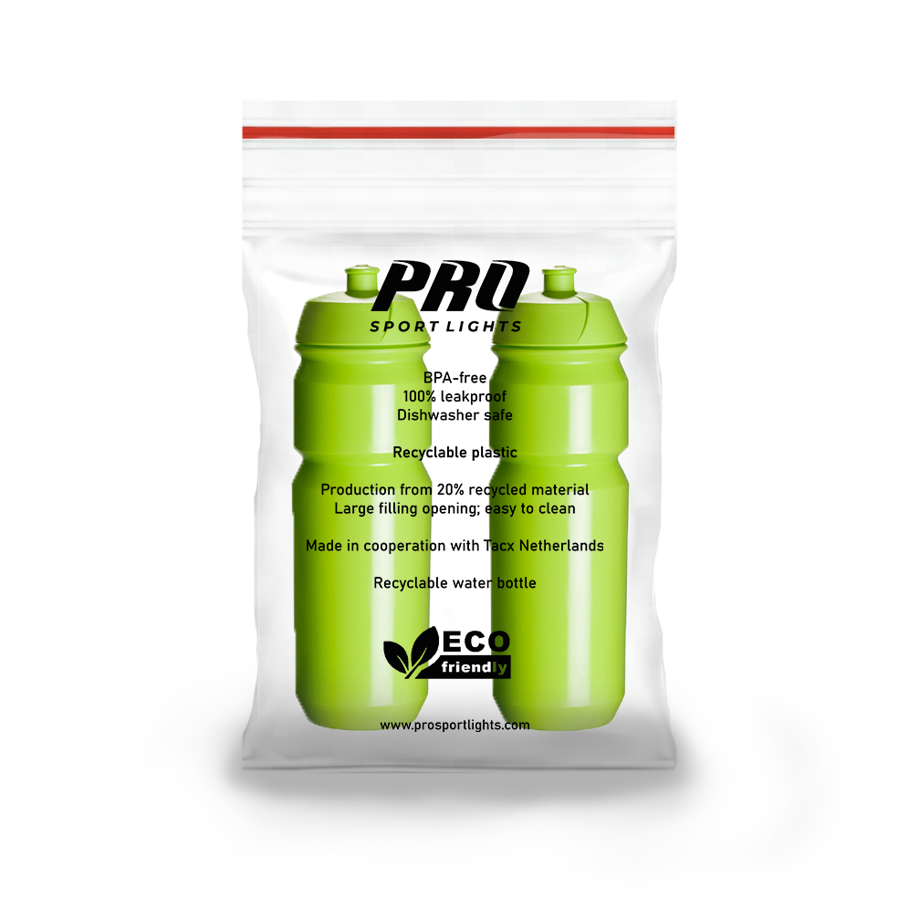 2 x Drinkbus Pro Sport Lights - 750 ml - Groen