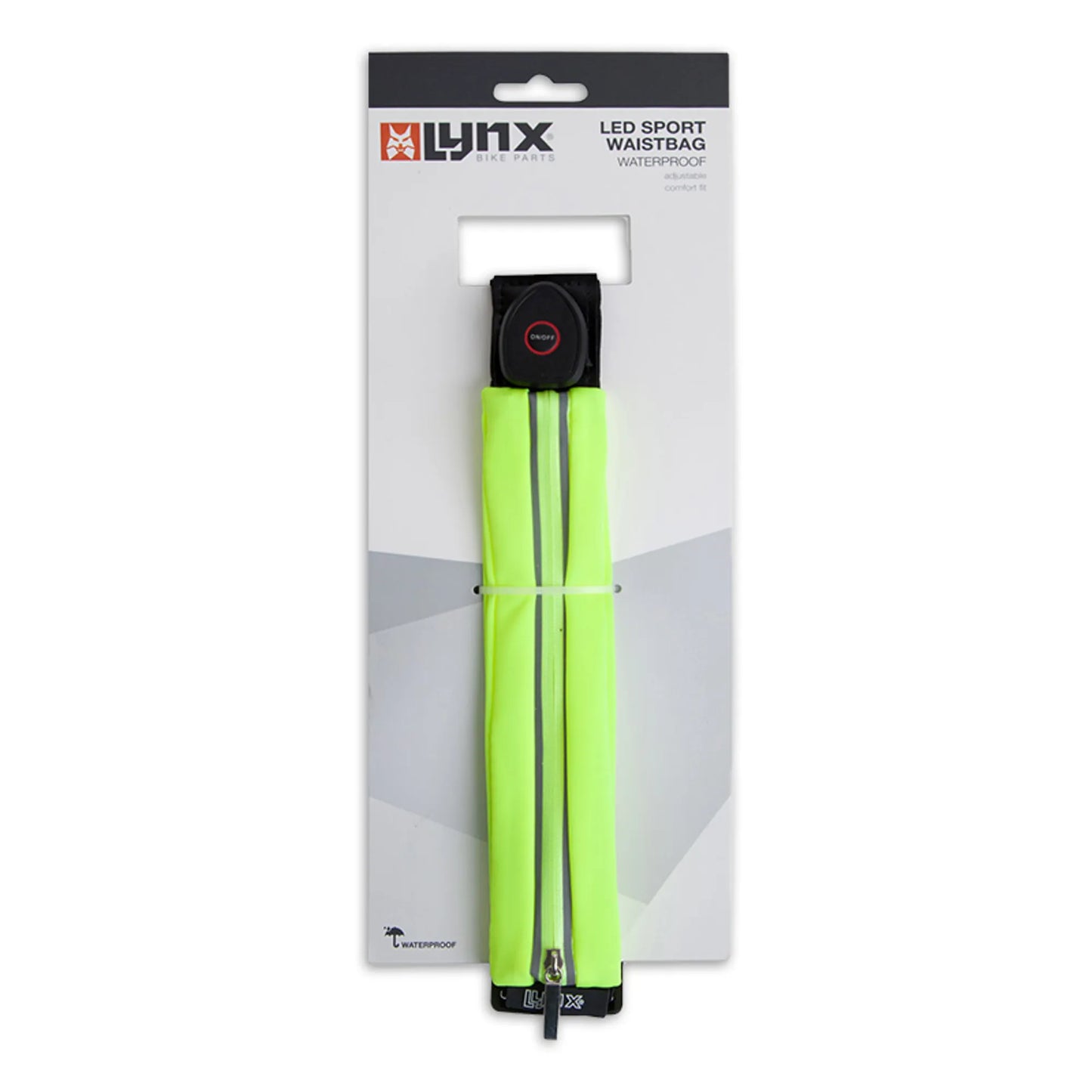 Hardloopriem Reflecterende Heuptas USB Oplaadbaar Running Belt met Verlichting Kopen Online