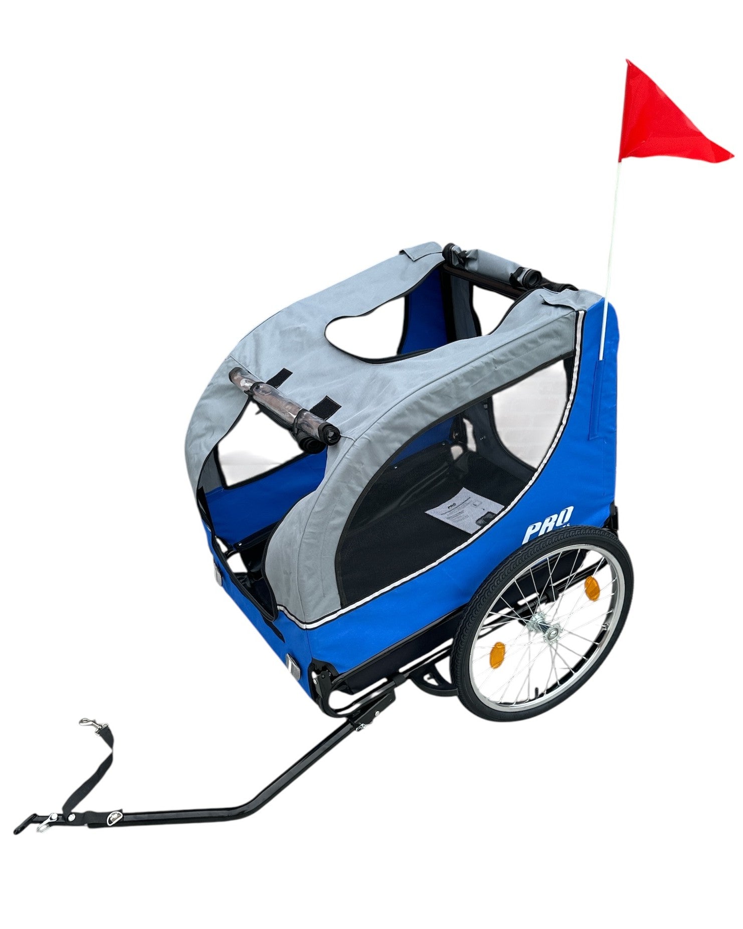 Fietskar Hond Premium Hondenkar Opvouwbaar – Blauw – Waterdicht – Tot 30kg Kopen Online