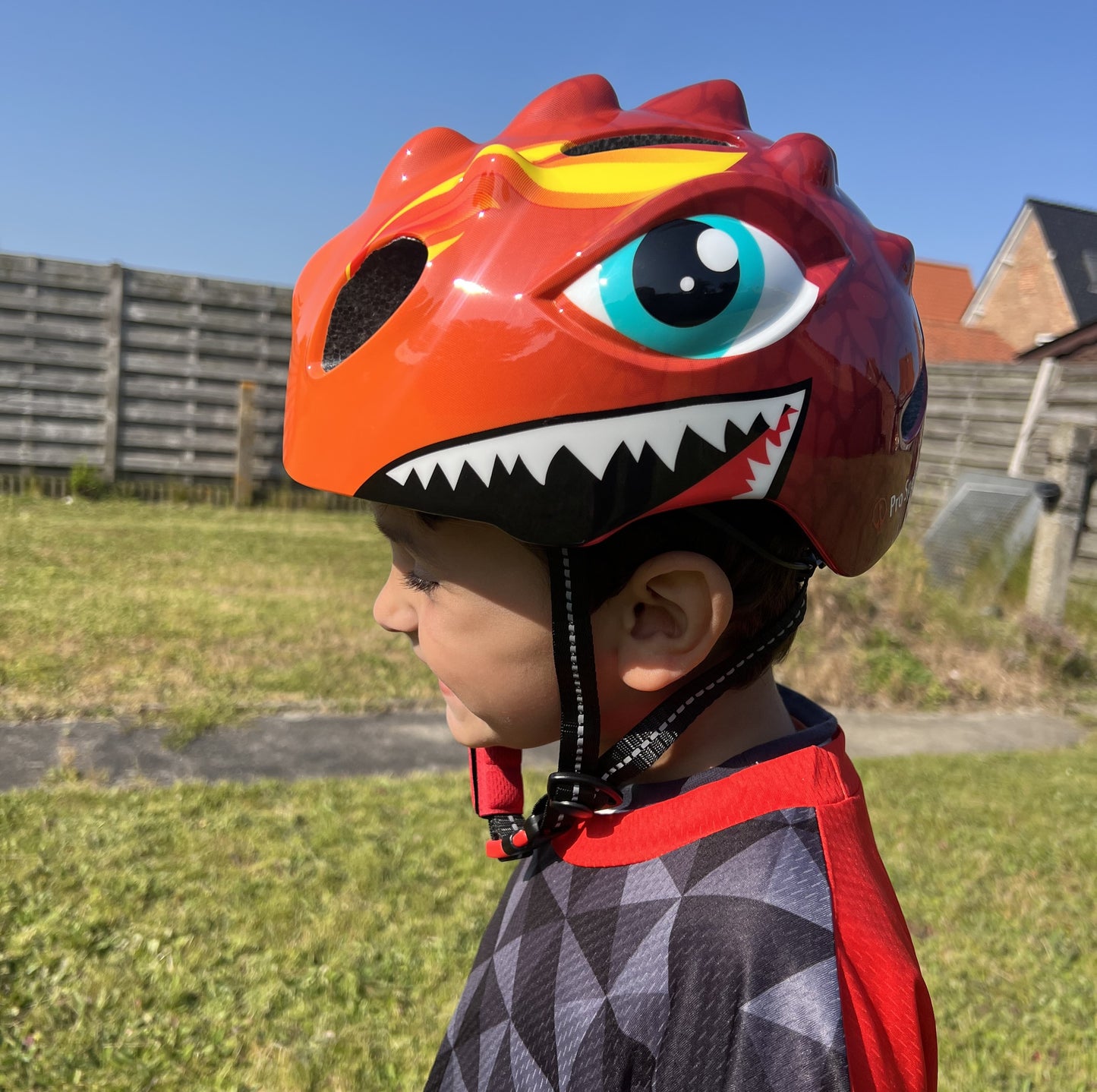 Fietshelm Kinderen - Kinderhelm Dino XS 46/51cm