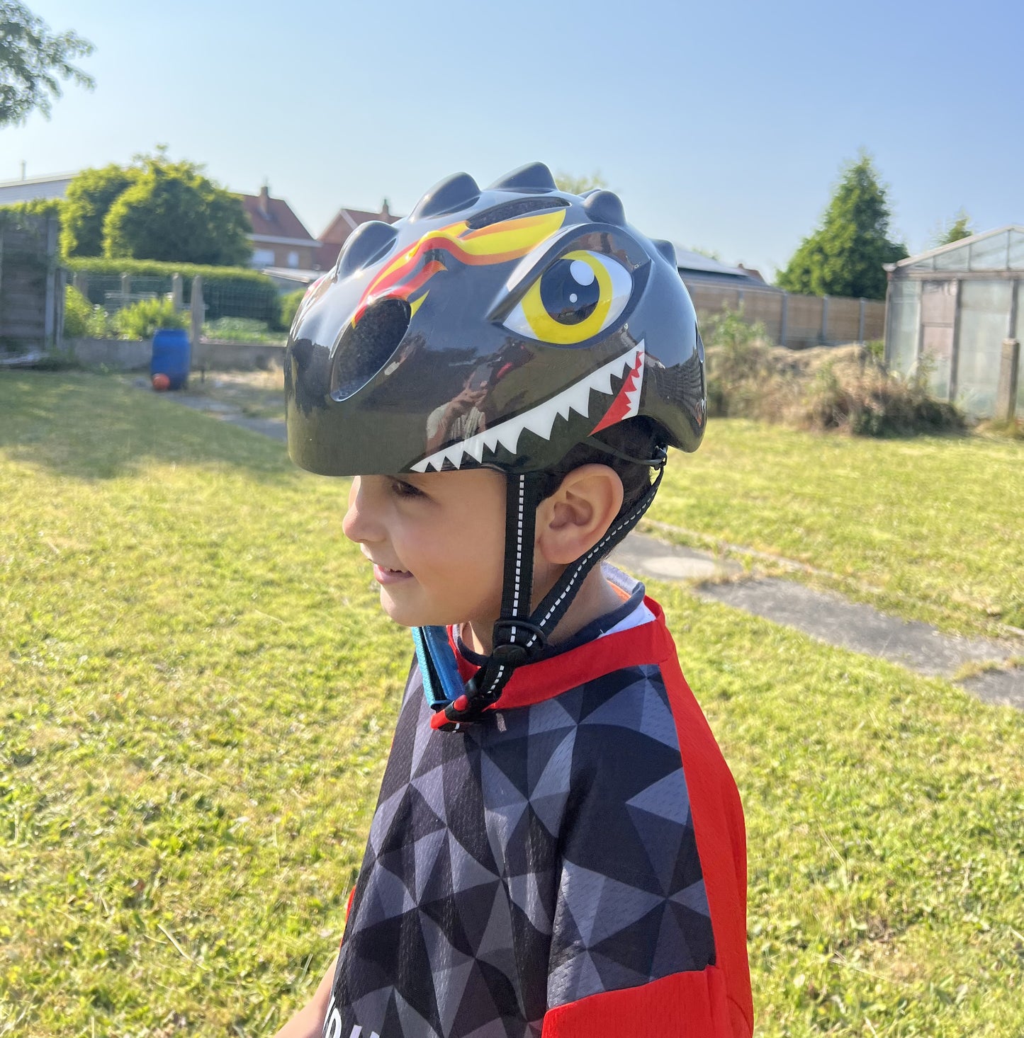 Fietshelm Kinderen - Kinderhelm Dino XS 46/51cm