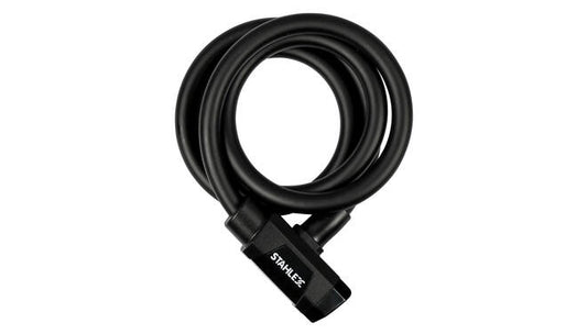 Kabelslot Fietsslot 12 x 1200 mm Zwart Elektrische Fiets Online Kopen