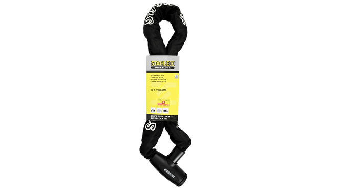 Kettingslot Stahlex fietsslot Ø10mm / 90cm Zwart
