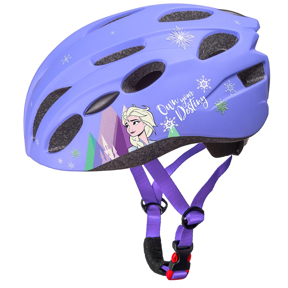 Kinderfietshelm Meisjes Paars Frozen Fietshelm Kinderen 52-56 cm kopen online