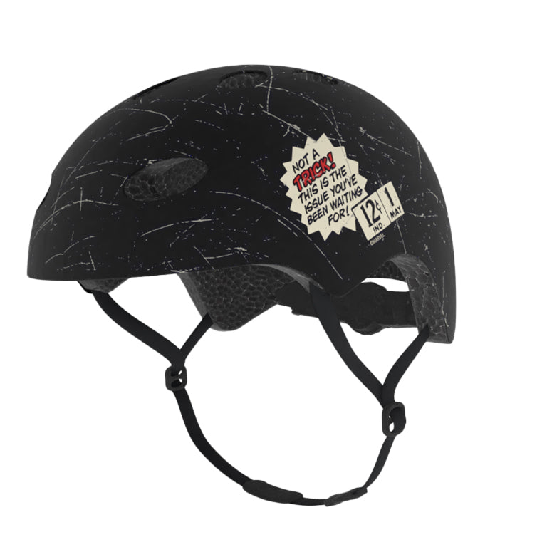 Kinderhelm Fiets Jongens Marvel Comics 52-56cm Zwart kopen online
