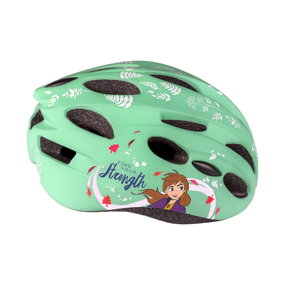Kinderhelm Fiets Meisjes Frozen 2 Mint/paars 52-56 cm Fietshelm Kinderen kopen online